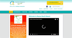 Desktop Screenshot of bannabeachhotel.net